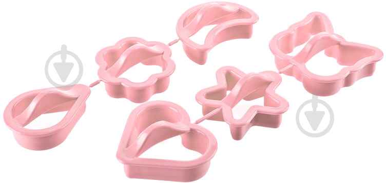 Набор форм для печенья Titiz Plastik 6 шт. AP-1046-PK - фото 1