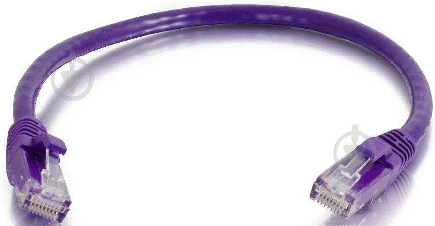 Патч-корд C2G Cat6 CG83630 0,5 м фиолетовый - фото 1