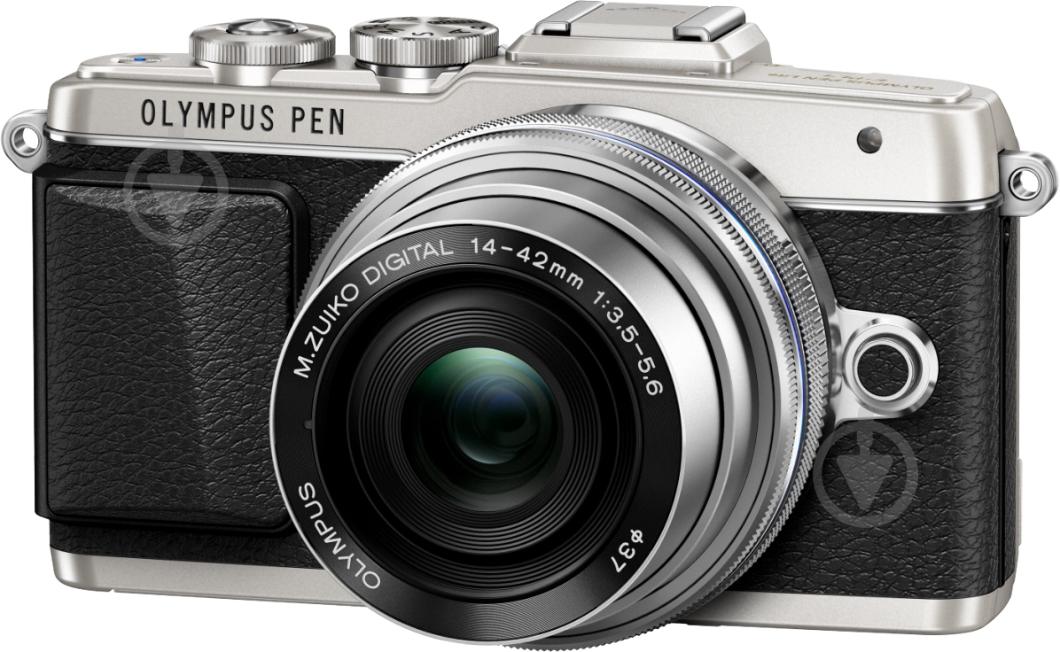Фотоаппарат Olympus E-PL7 14-42 silver Power Zoom Kit - фото 2