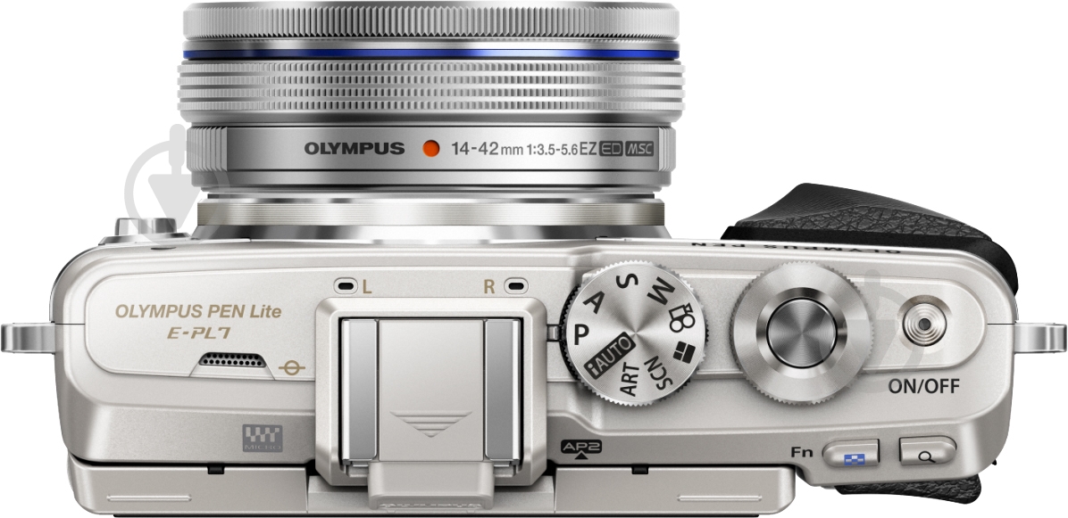 Фотоаппарат Olympus E-PL7 14-42 silver Power Zoom Kit - фото 4
