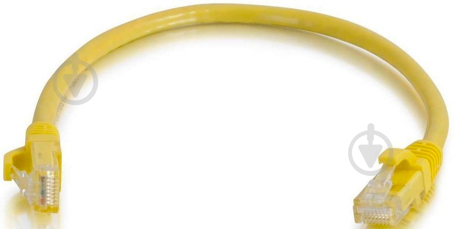 Патч-корд C2G Cat6 CG83467 1,5 м жовтий - фото 1
