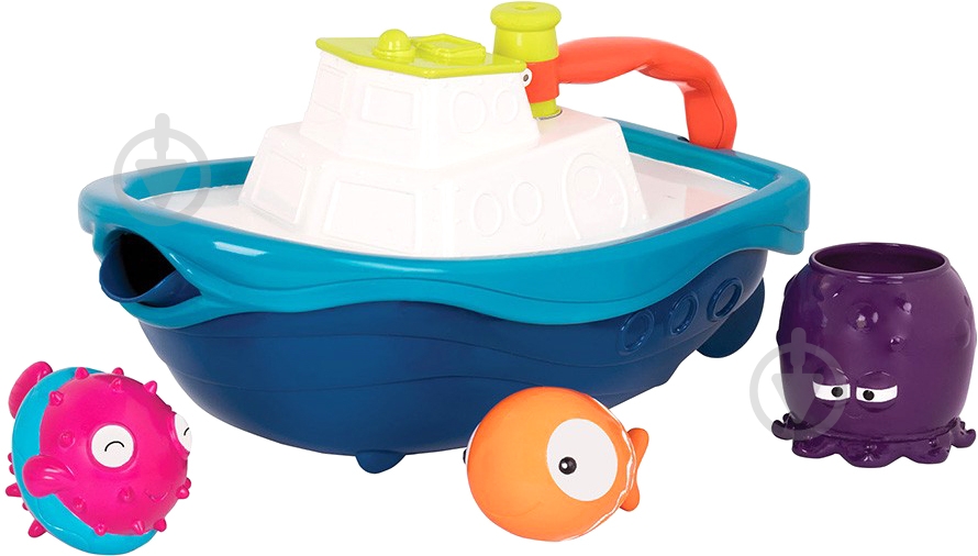 Игрушка Battat Кораблик Буль BX1520Z - фото 1 Игрушка Battat Кораблик Буль BX1520Z - фото 1