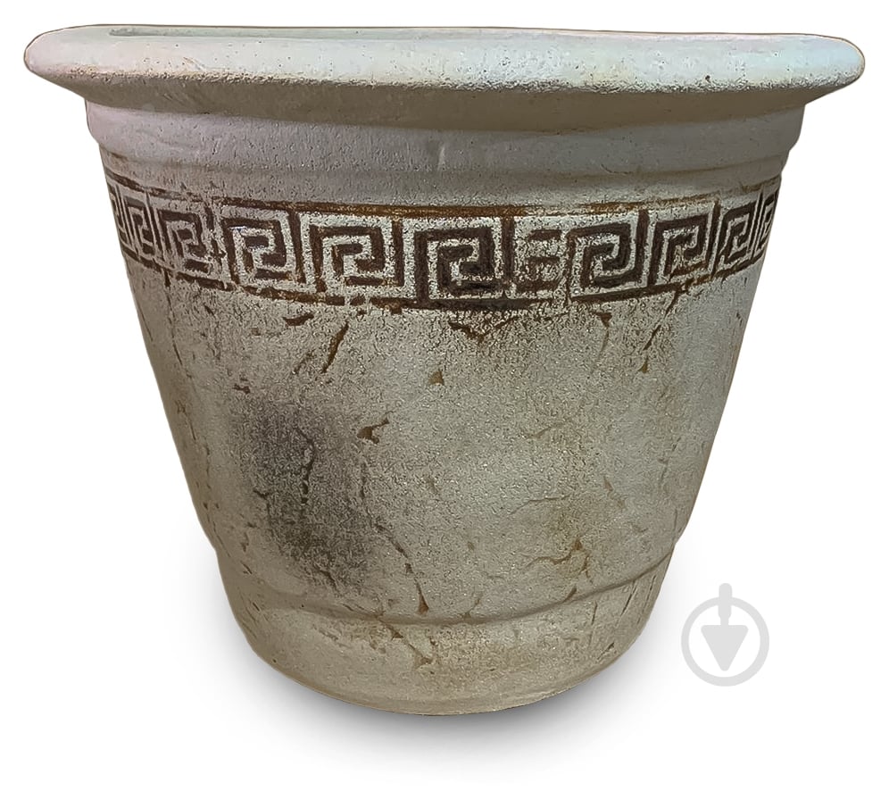 Горщик шамотний Наша Кераміка Дорош В круглий 25 л античний коричневий - фото 1 Горщик шамотний Наша Кераміка Дорош В круглий 25 л античний коричневий - фото 1