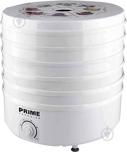 Сушарка для овочів та фруктів PRIME Technics PFD 502 W - фото 1