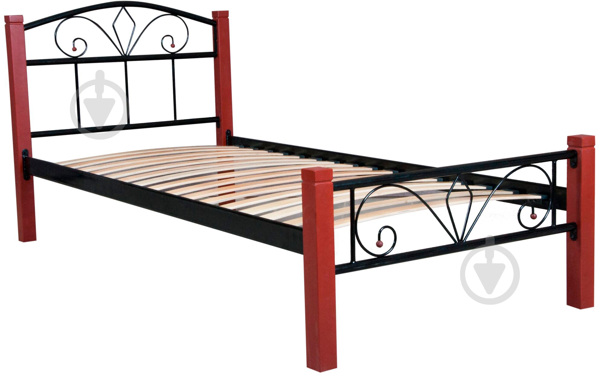 Кровать Eagle E1885 Como 90x200 см черный - фото 2 Кровать Eagle E1885 Como 90x200 см черный - фото 2