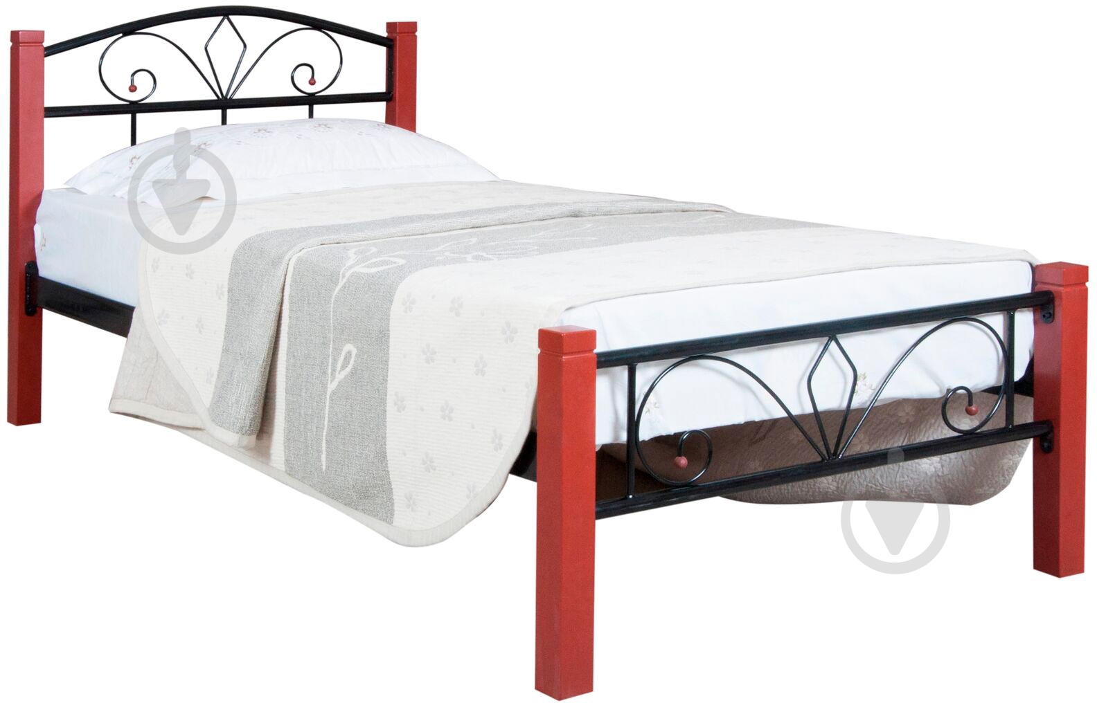 Кровать Eagle E1885 Como 90x200 см черный - фото 1 Кровать Eagle E1885 Como 90x200 см черный - фото 1