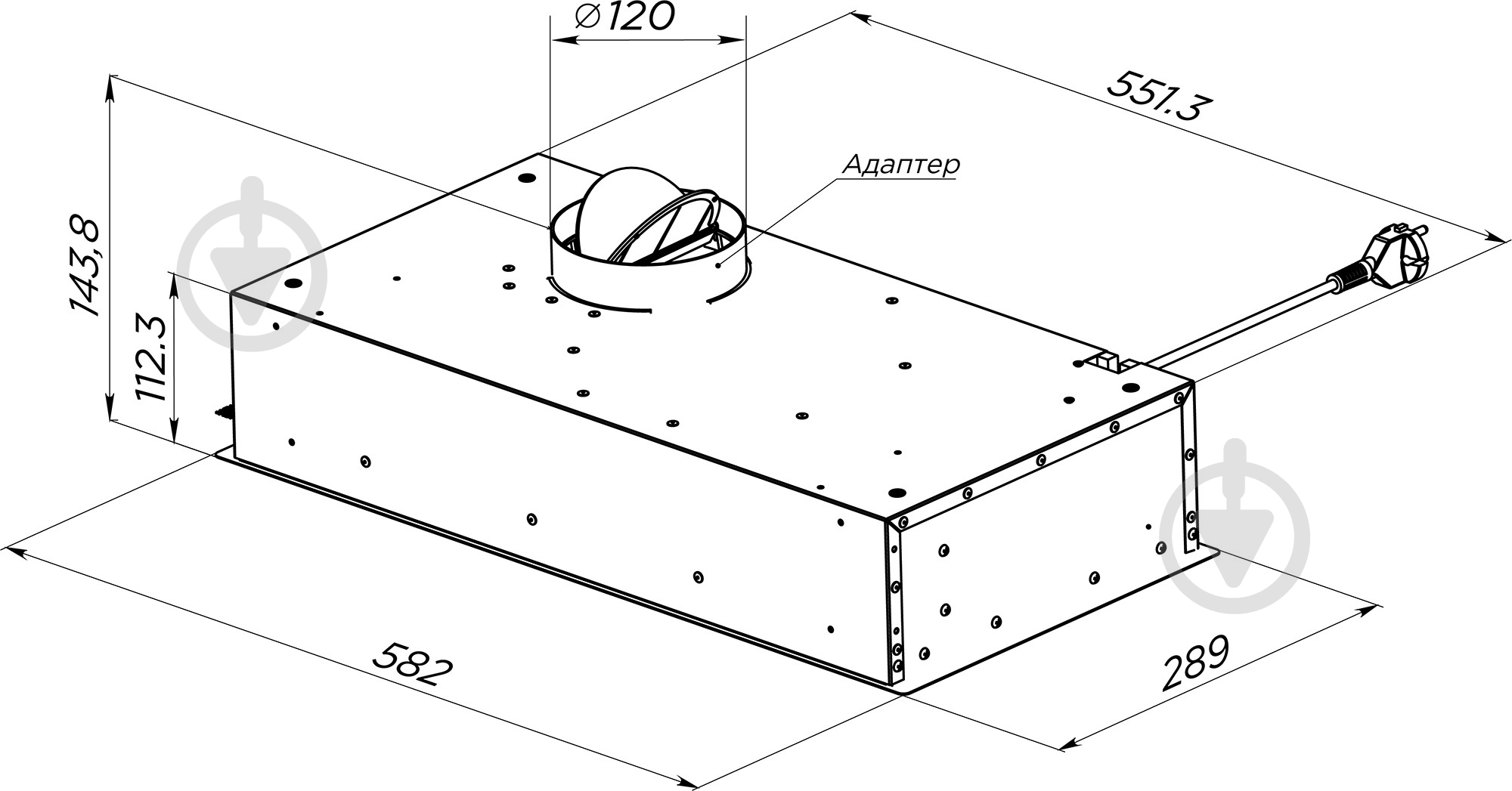 Вытяжка Pyramida HBE 60 SLIM GR - фото 3