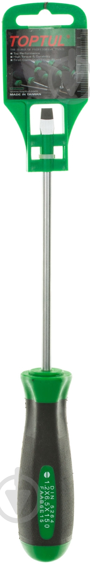Отвертка Toptul SL6,5×150 мм FAAB6E15 - фото 2