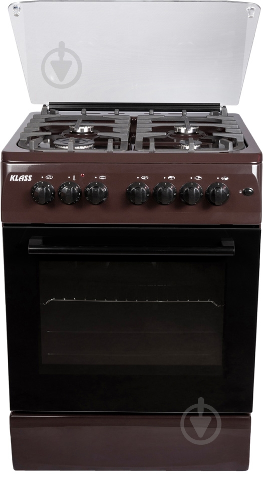 Плита комбінована KLASS T 6408 E4 D.Brown - фото 3