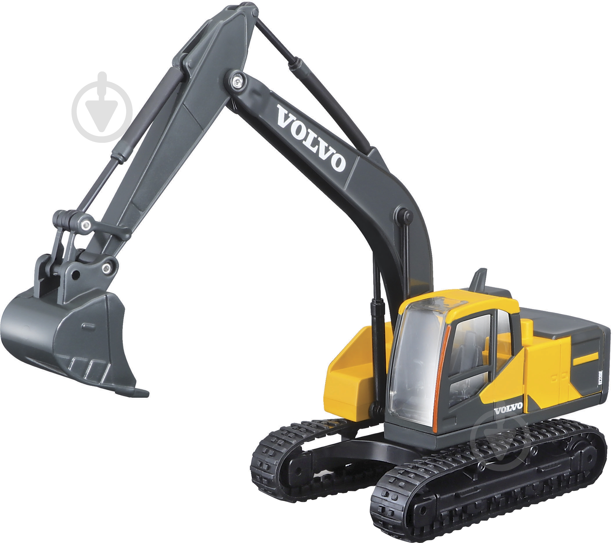 Автомодель Bburago Экскаватор Volvo EC220E 1:50 18-32086 - фото 1