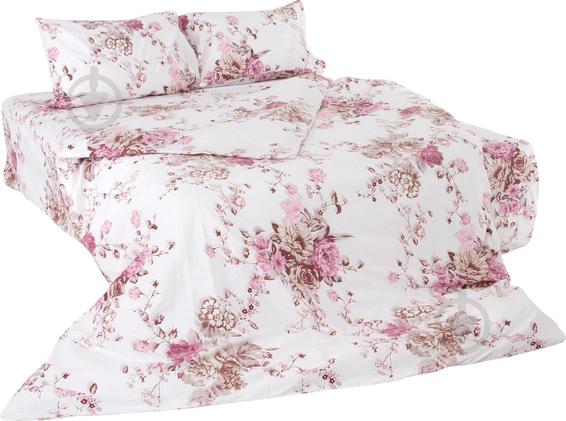 Комплект постельного белья Роза 2,0 белый Ibodo - фото 1 Комплект постельного белья Роза 2,0 белый Ibodo - фото 1