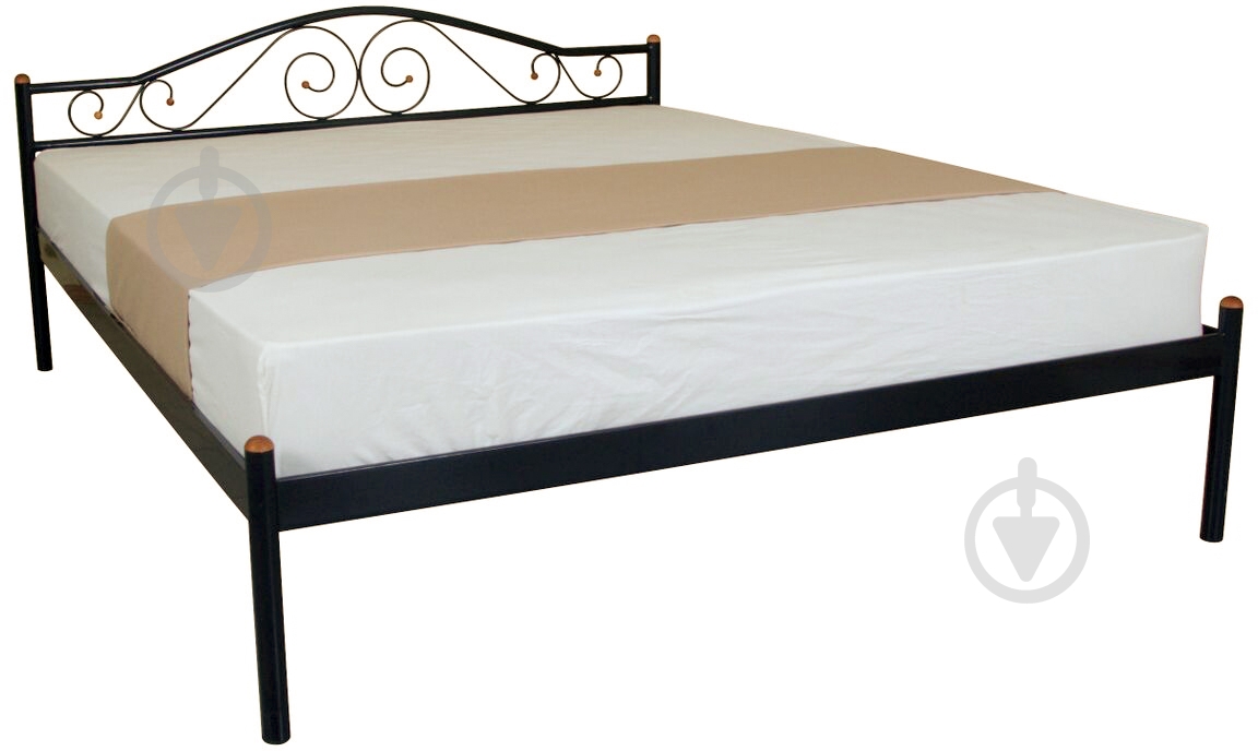 Кровать Eagle E2523 Alba 160x200 см черный - фото 1 Кровать Eagle E2523 Alba 160x200 см черный - фото 1