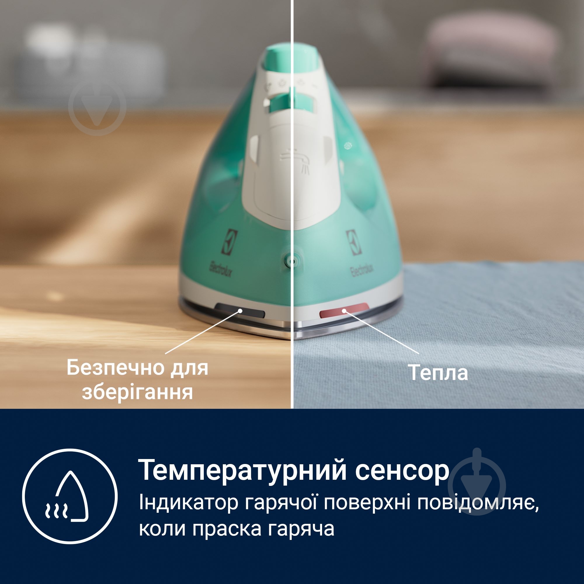 ВИТРИНА! Утюг Electrolux Care 500 Iron E5SI2-2AM (910003910) Aqua Mint - фото 2 ВИТРИНА! Утюг Electrolux Care 500 Iron E5SI2-2AM (910003910) Aqua Mint - фото 2