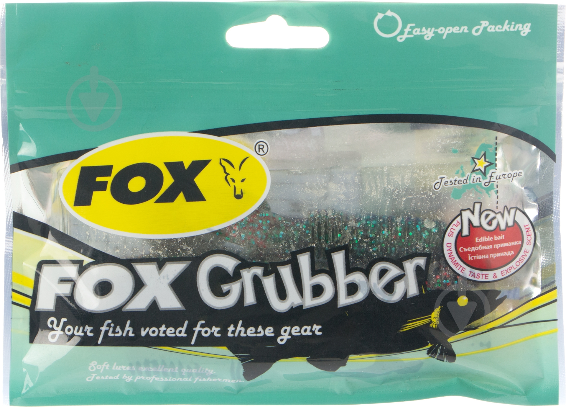 Твистер FOX Grubber 90 мм 6 шт. #089 - фото 2 Твистер FOX Grubber 90 мм 6 шт. #089 - фото 2