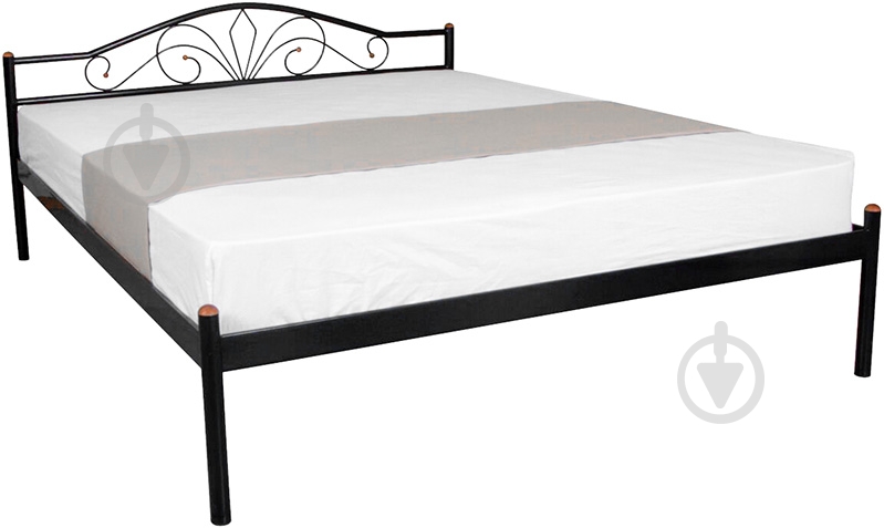 Кровать Eagle E1977 Nero 140x200 см черный - фото 1 Кровать Eagle E1977 Nero 140x200 см черный - фото 1