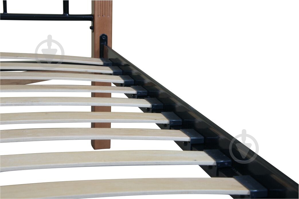 Кровать Eagle E2318 Como 140x200 см черный - фото 3