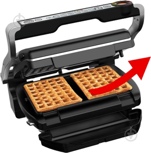 ВИТРИНА! Гриль-барбекю Tefal OptiGrill+ WAFFLES GC716D12 - фото 17 ВИТРИНА! Гриль-барбекю Tefal OptiGrill+ WAFFLES GC716D12 - фото 17