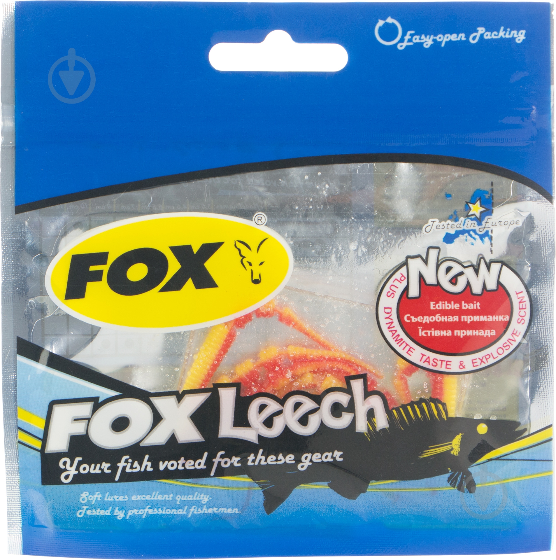 Червь FOX Leech 55 мм 8 шт. #026 - фото 2 Червь FOX Leech 55 мм 8 шт. #026 - фото 2