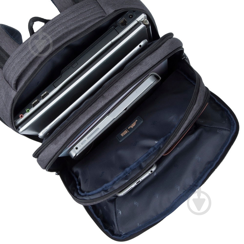 Рюкзак для ноутбука RivaCase 16" (7765 (Black)) - фото 15 Рюкзак для ноутбука RivaCase 16" (7765 (Black)) - фото 15