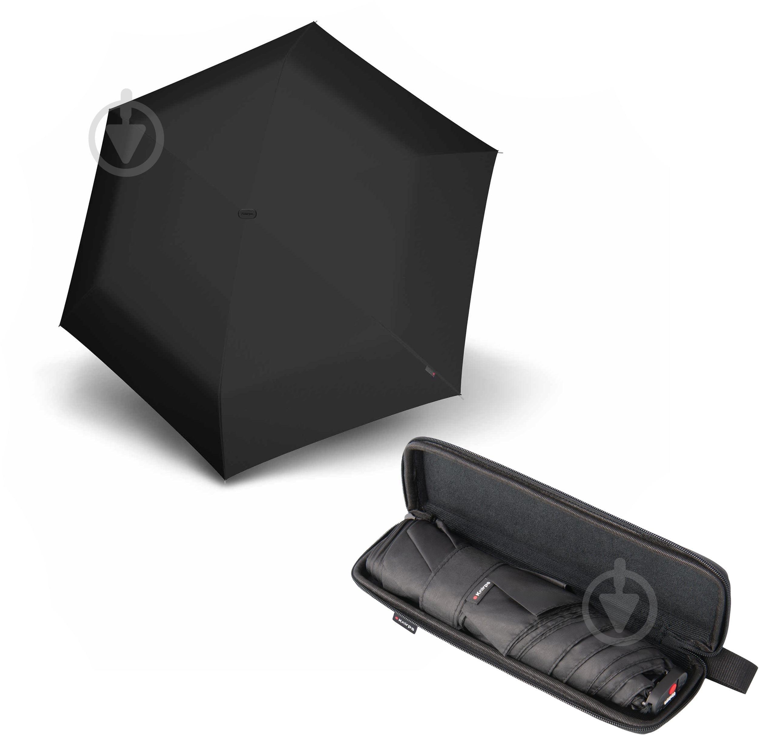 Зонт Knirps X4U Black Мех черный - фото 1 Зонт Knirps X4U Black Мех черный - фото 1
