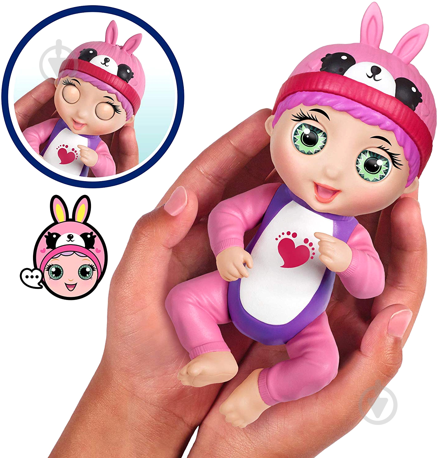 Игрушка интерактивная Tiny Furries Тесс Кролик 56082T - фото 3