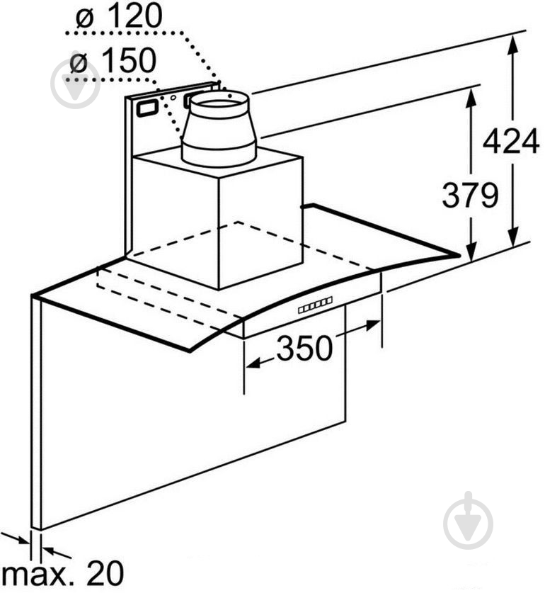 Вытяжка Bosch DWA067E51 - фото 7 Вытяжка Bosch DWA067E51 - фото 7