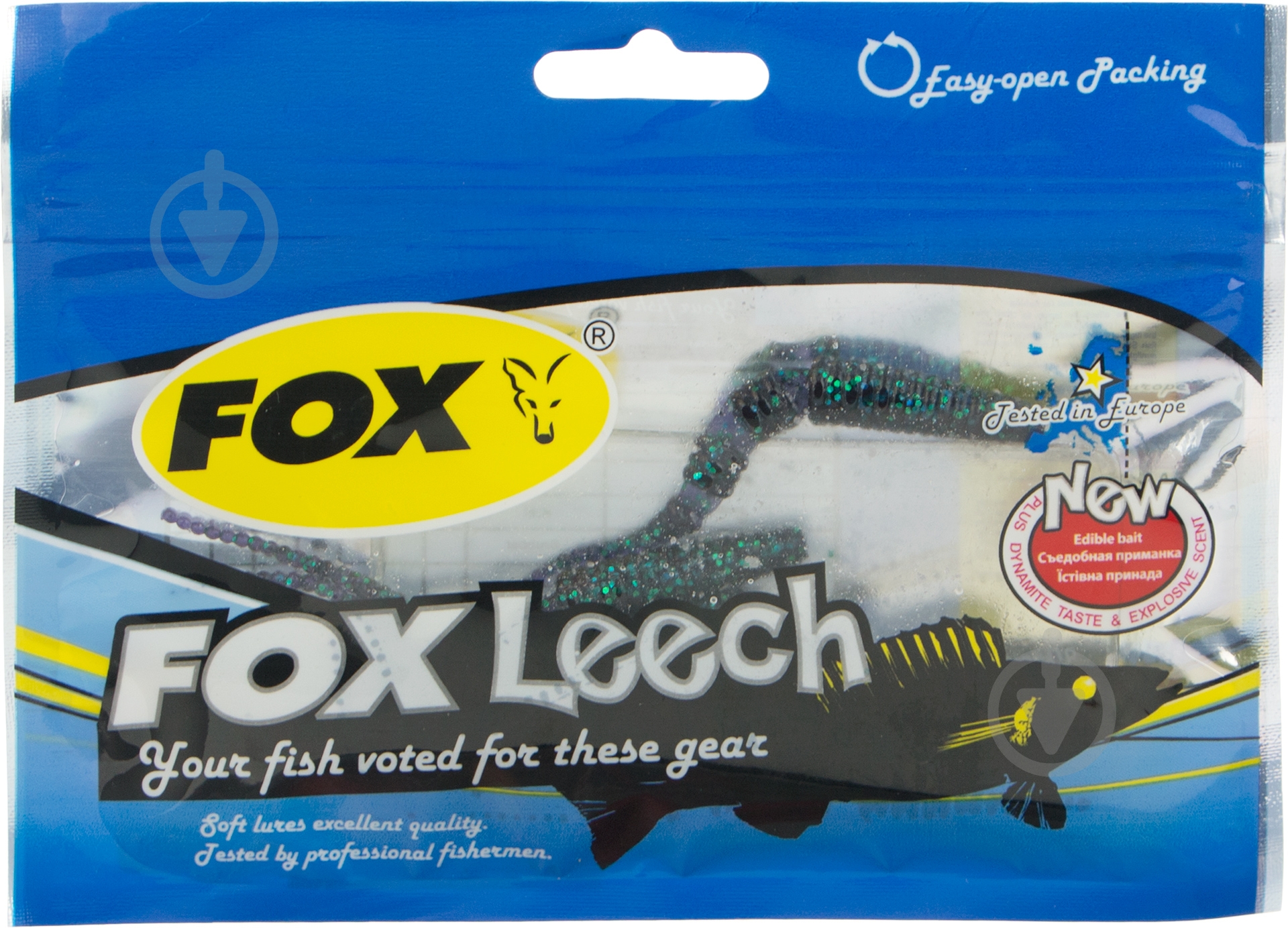 Червь FOX Leech 90 мм 6 шт. #087 - фото 2 Червь FOX Leech 90 мм 6 шт. #087 - фото 2