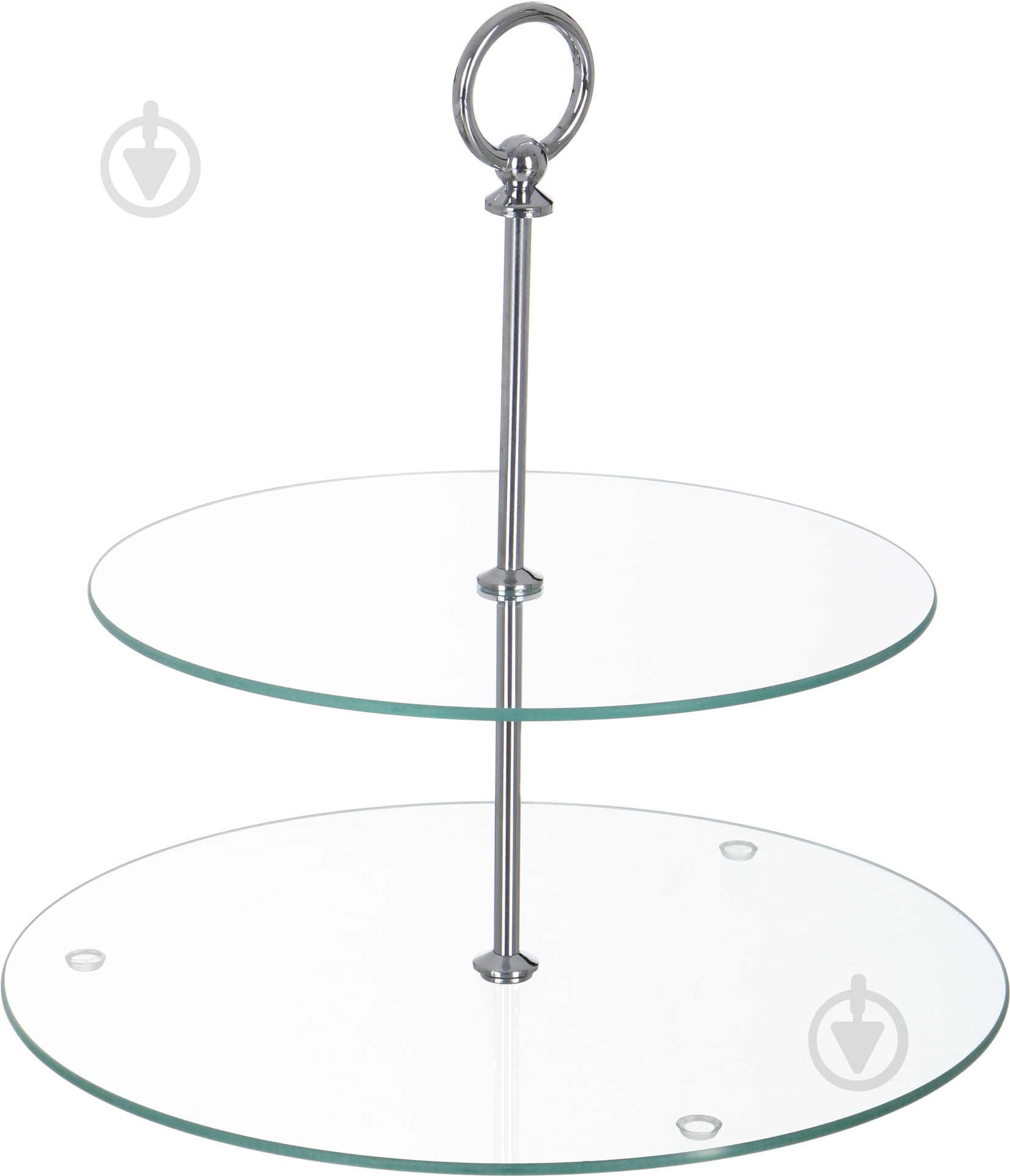Блюдо 2-ярусне Fat glass - фото 1