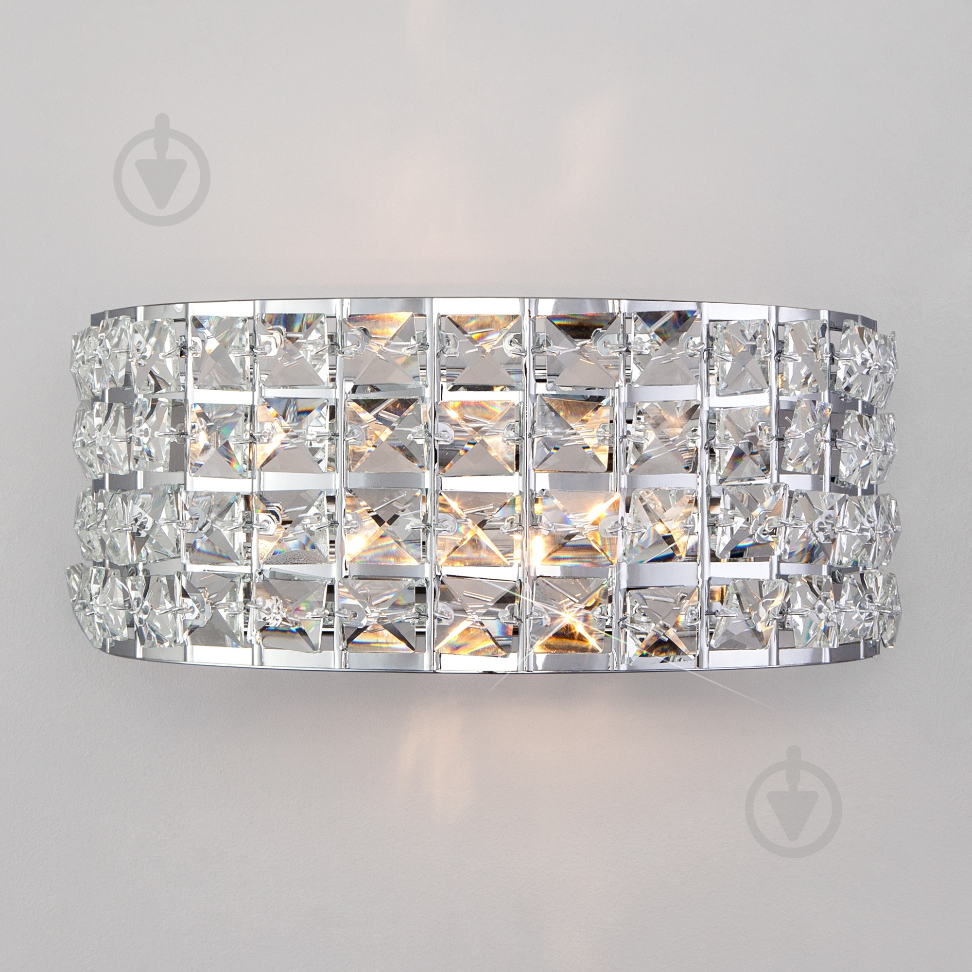 Бра Strotskis Kira 2x60 Вт E14 хром 10115/2 (хром) - фото 3