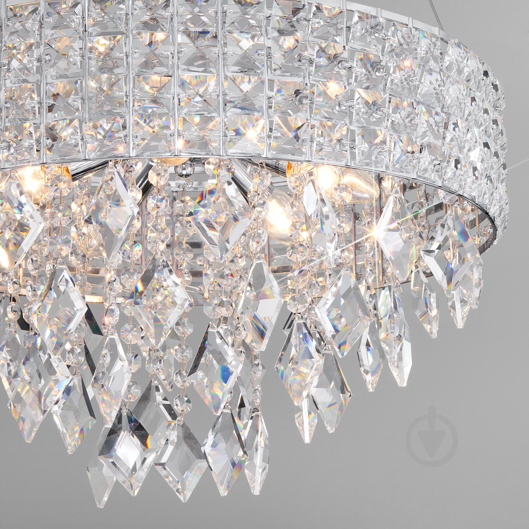 Люстра подвесная Strotskis Kira 5x60 Вт E14 хром 10115/5 (хром) - фото 2