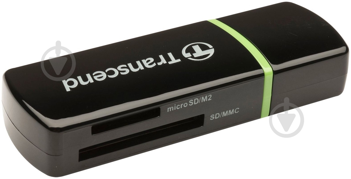 Кардридер Transcend 5-in-1 USB 2.0 (TS-RDP5) - фото 1 Кардридер Transcend 5-in-1 USB 2.0 (TS-RDP5) - фото 1