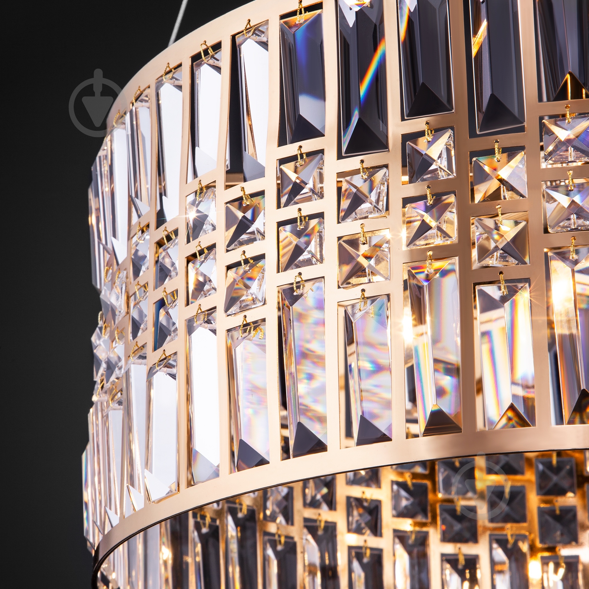 Люстра підвісна Strotskis Lory 5x60 Вт E14 золото 10125/5 (золото) - фото 2 Люстра підвісна Strotskis Lory 5x60 Вт E14 золото 10125/5 (золото) - фото 2