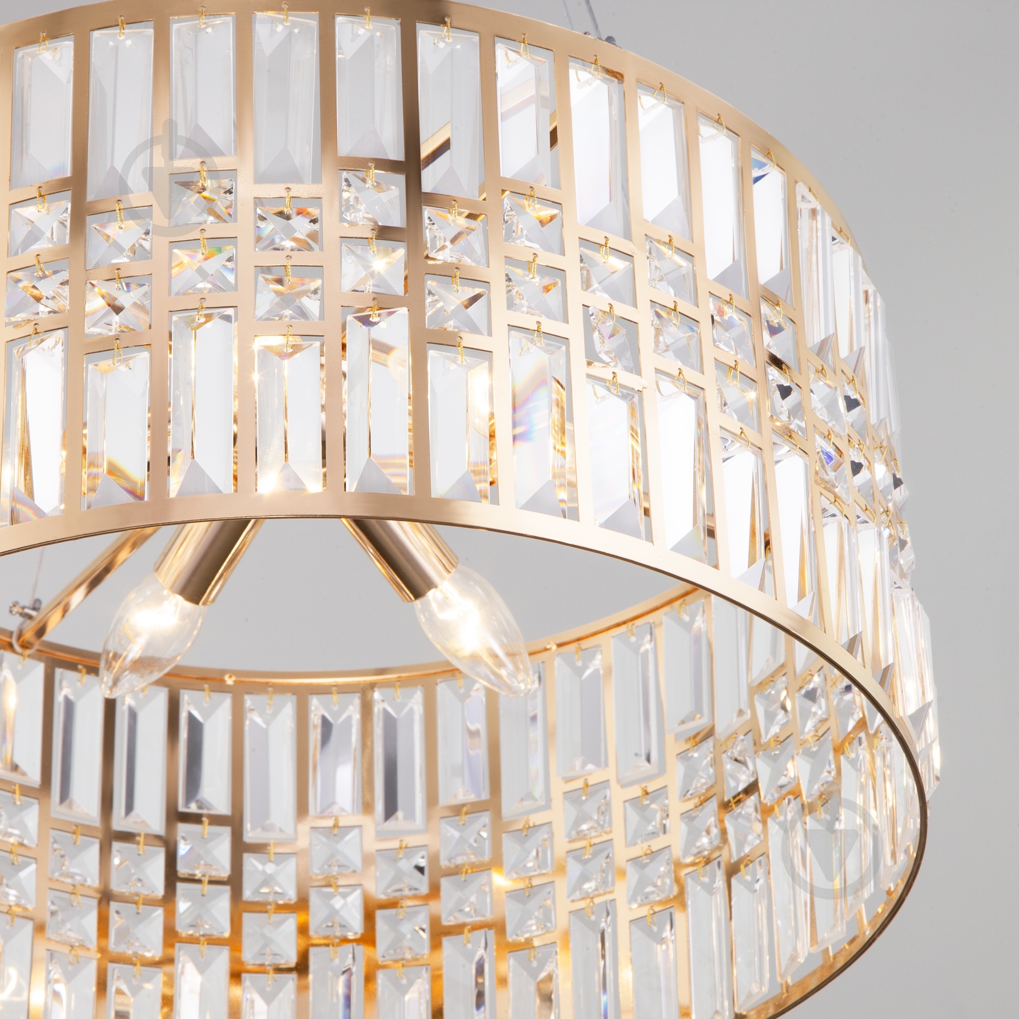 Люстра підвісна Strotskis Lory 5x60 Вт E14 золото 10125/5 (золото) - фото 4 Люстра підвісна Strotskis Lory 5x60 Вт E14 золото 10125/5 (золото) - фото 4