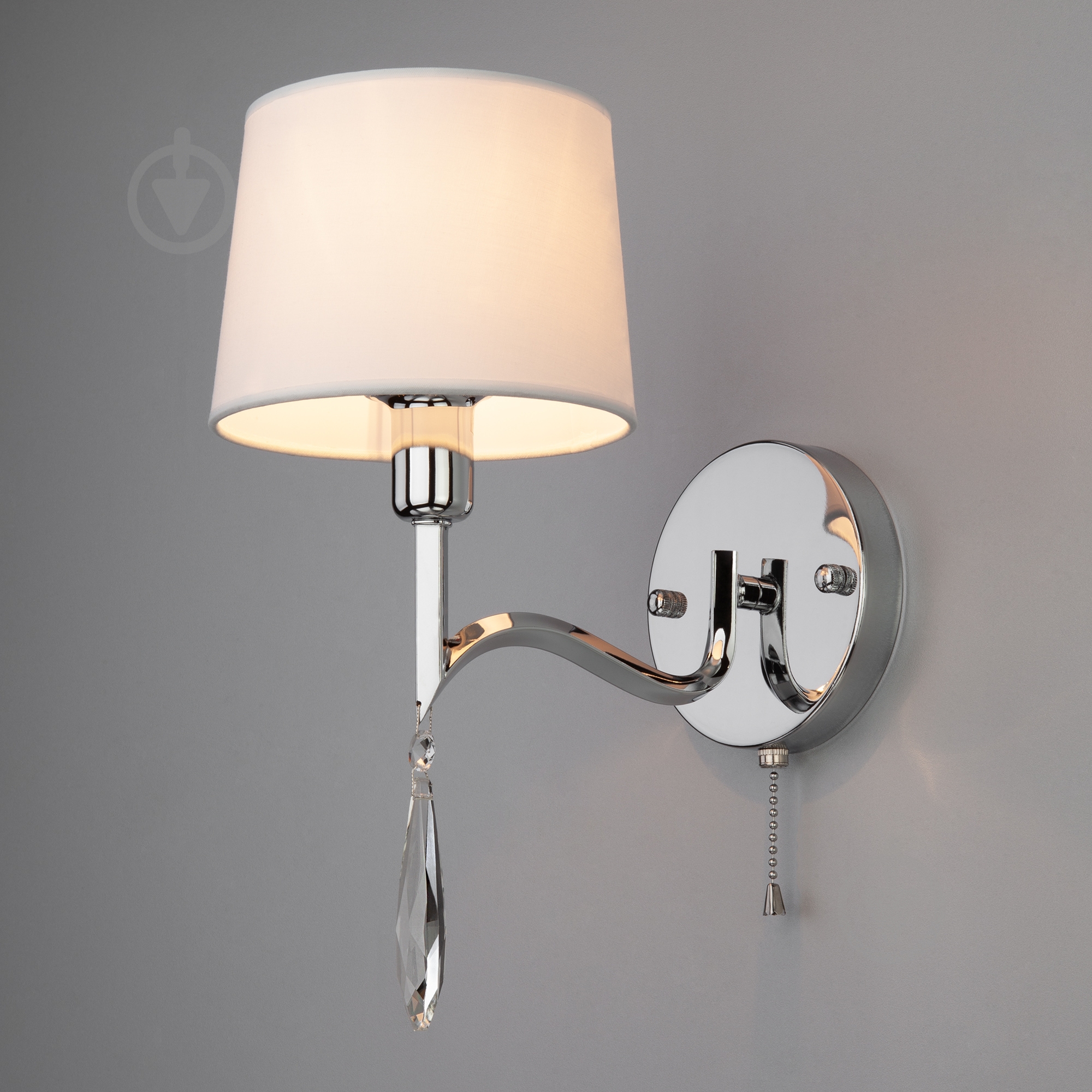 Бра Strotskis Madera 1x40 Вт E14 хром 10127/1 (хром) - фото 2