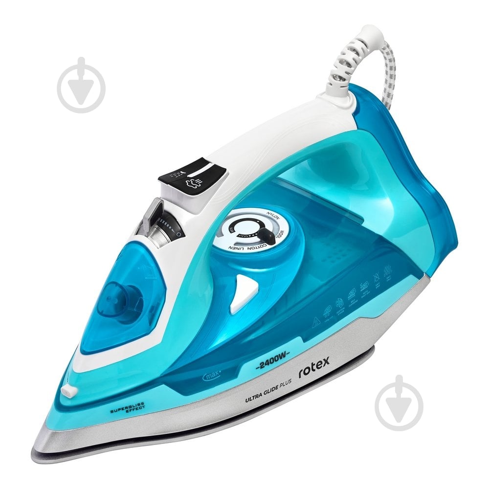 Утюг Rotex RIC63-C Ultra Glide Plus - фото 1 Утюг Rotex RIC63-C Ultra Glide Plus - фото 1