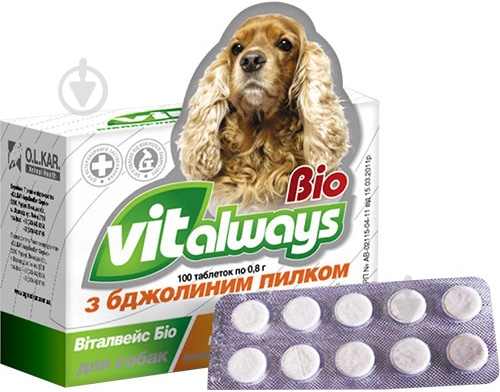 Биологически активная добавка O.L.KAR Виталвейс-Био с пчелинной пыльцой №100 2013 - фото 1 Биологически активная добавка O.L.KAR Виталвейс-Био с пчелинной пыльцой №100 2013 - фото 1