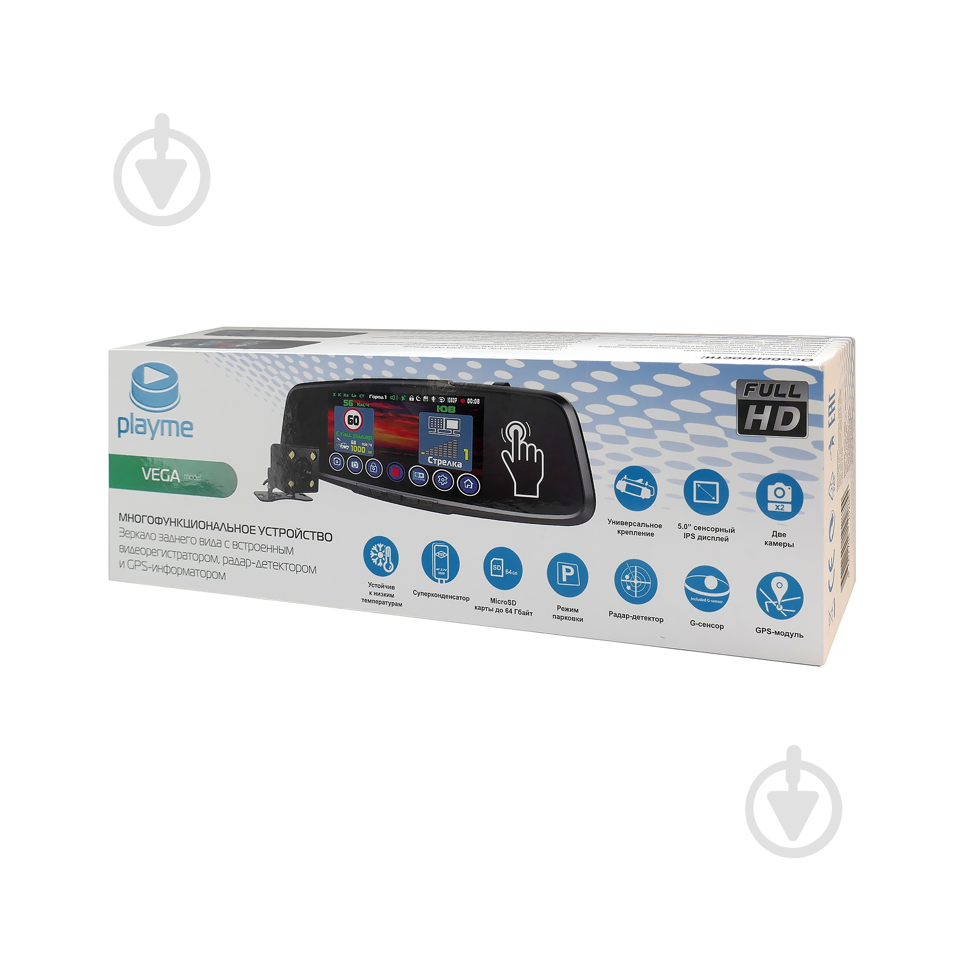 Видеорегистратор Playme Vega Touch - фото 12