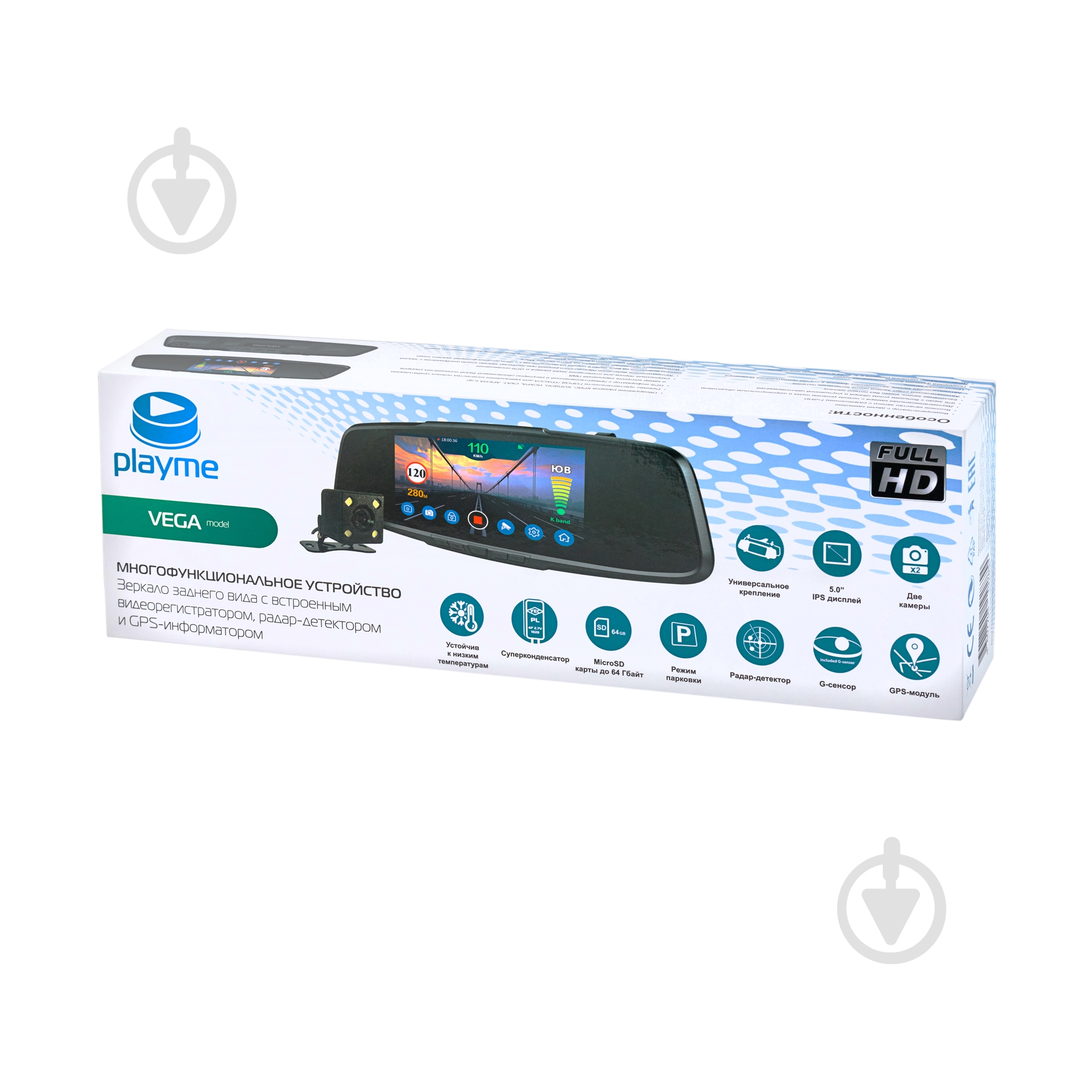 Видеорегистратор Playme Vega Touch - фото 13