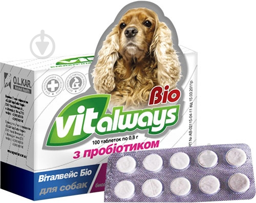 Биологически активная добавка O.L.KAR Виталвейс-Био с пробиотиком №100 2018 - фото 1