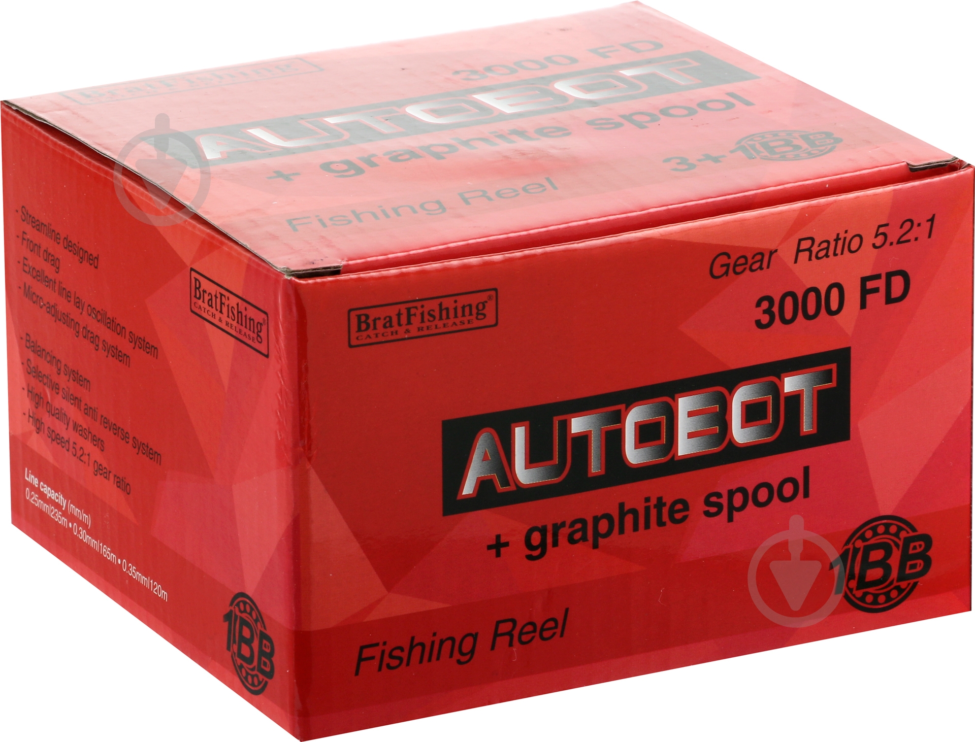 Катушка карповая BratFishing Autobot 3000 - фото 3