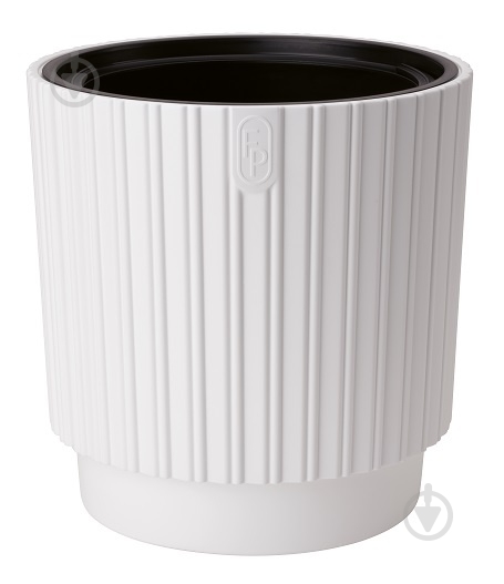 Горщик для квітів пластик Mika Cyli 30 круглий білий 5,5 л Form Plastic - фото 1 Горщик для квітів пластик Mika Cyli 30 круглий білий 5,5 л Form Plastic - фото 1