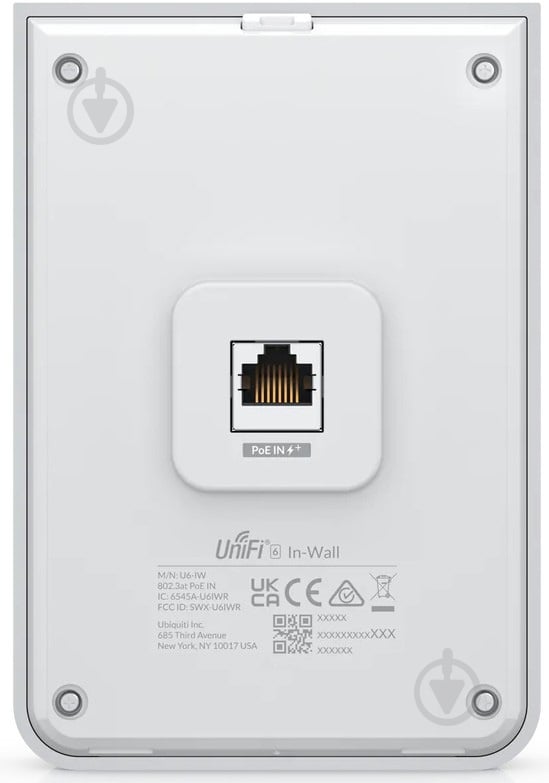 Точка доступа Ubiquiti Wi-Fi U6-IW (U6-IW) - фото 6 Точка доступа Ubiquiti Wi-Fi U6-IW (U6-IW) - фото 6