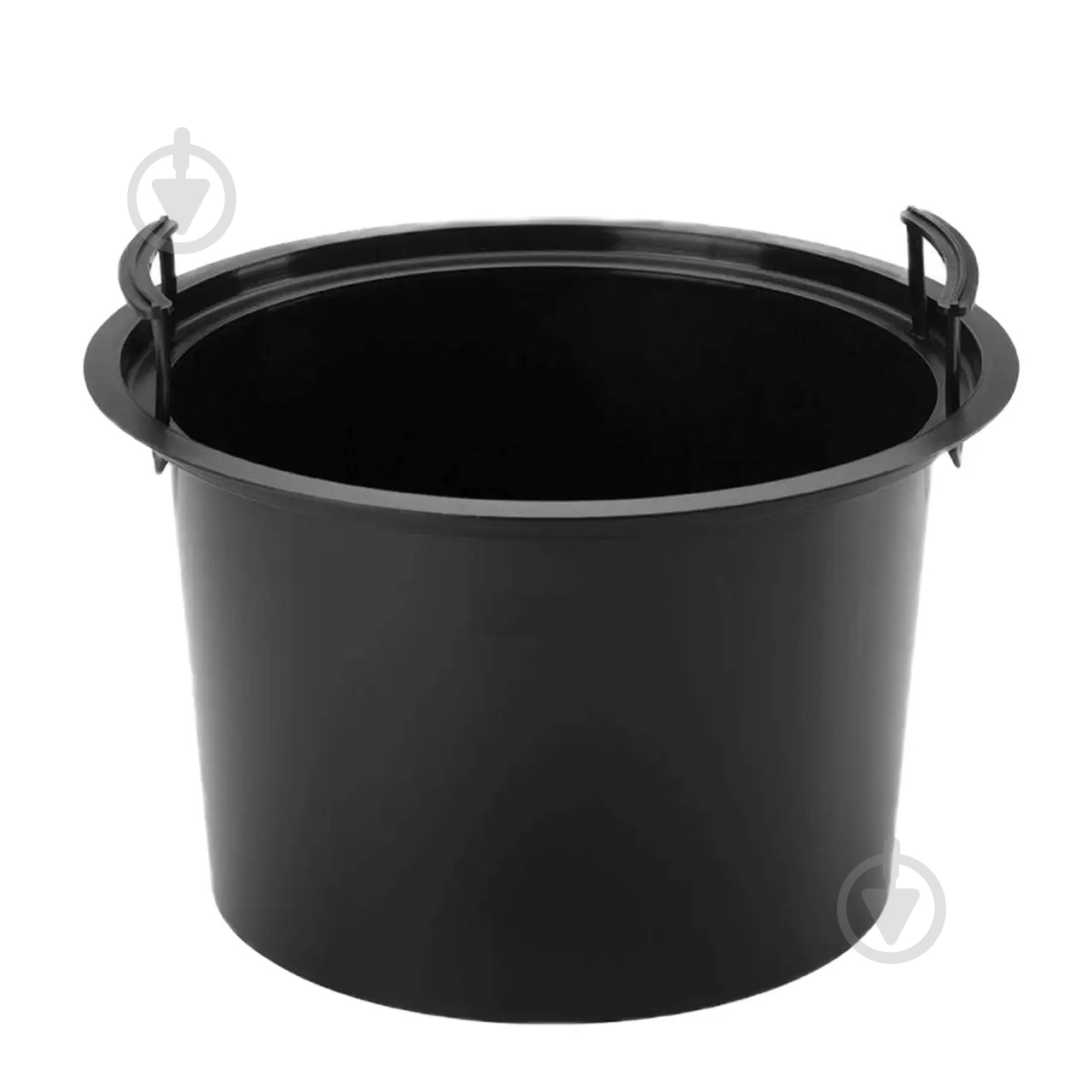 Горщик для квітів пластик Mika Cyli 30 круглий платина 5,5 л Form Plastic - фото 2