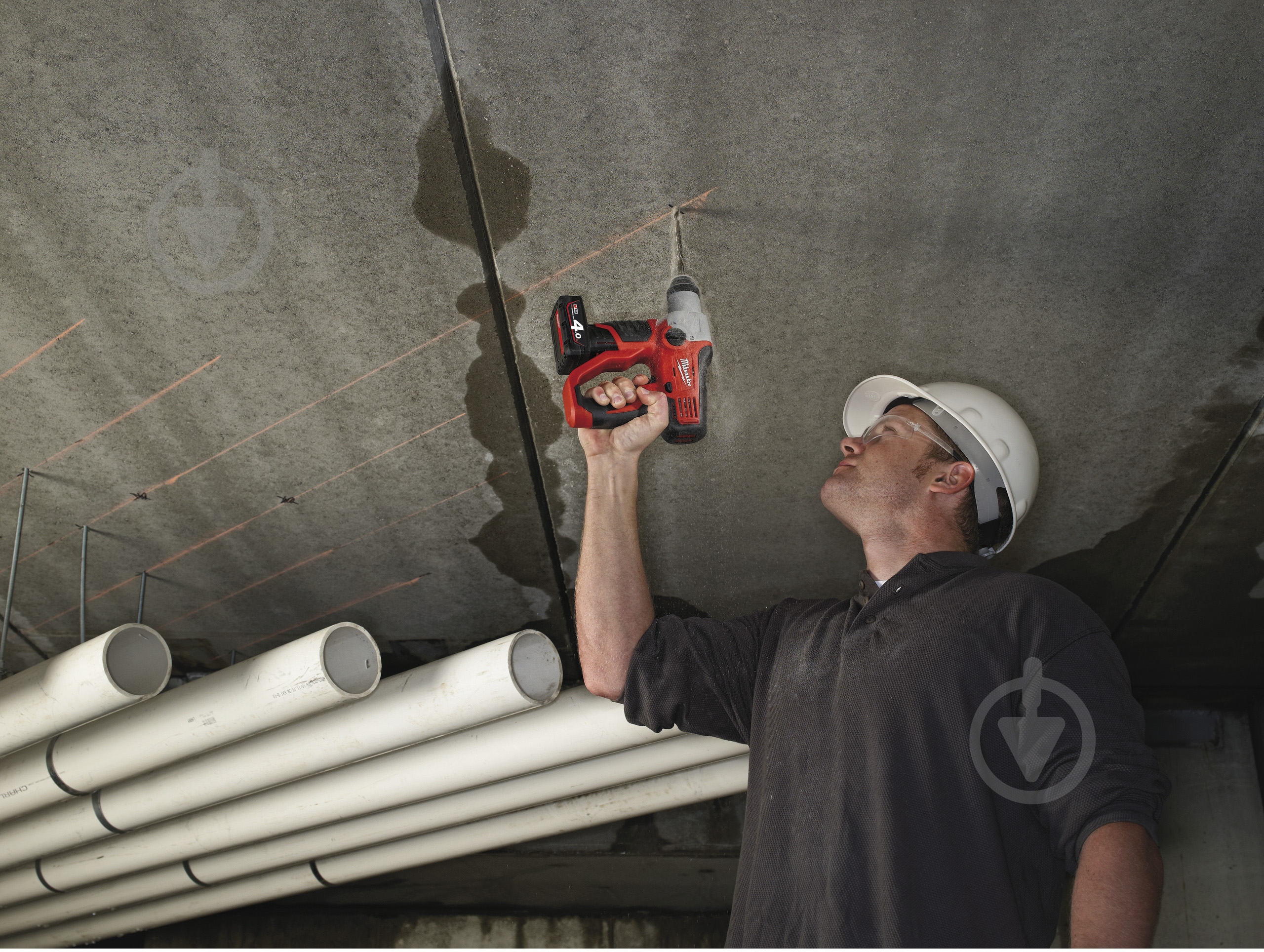 Перфоратор Milwaukee M12 H-0 4933431355 - фото 3 Перфоратор Milwaukee M12 H-0 4933431355 - фото 3