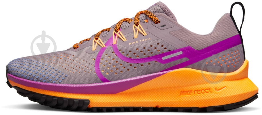 Кроссовки женские Nike REACT PEGASUS TRAIL 4 DJ6159-500 р.38,5 фиолетовые - фото 3 Кроссовки женские Nike REACT PEGASUS TRAIL 4 DJ6159-500 р.38,5 фиолетовые - фото 3