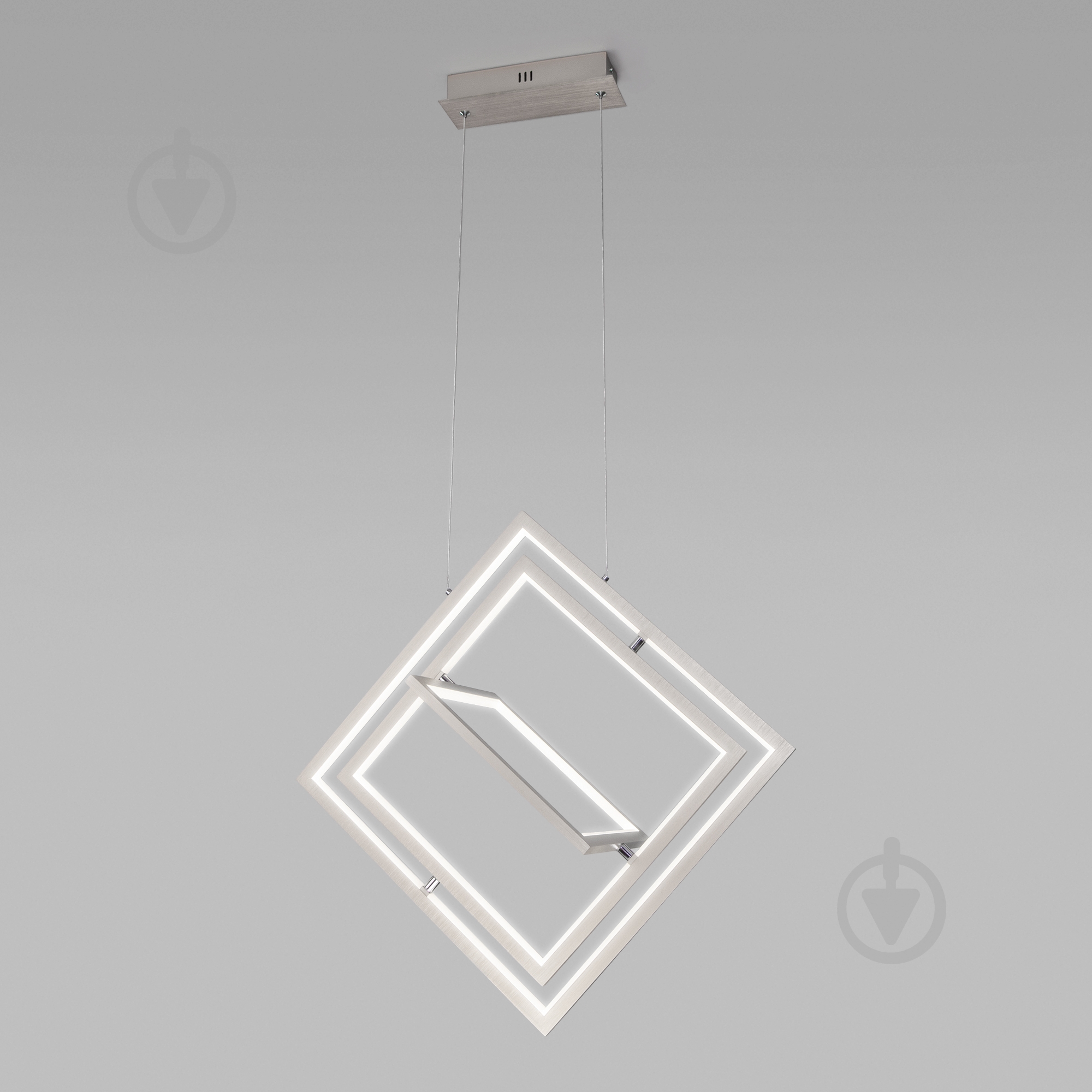 Підвіс Strotskis Maya LED 50 Вт білий/срібло 90224/3 (срібло) - фото 2 Підвіс Strotskis Maya LED 50 Вт білий/срібло 90224/3 (срібло) - фото 2