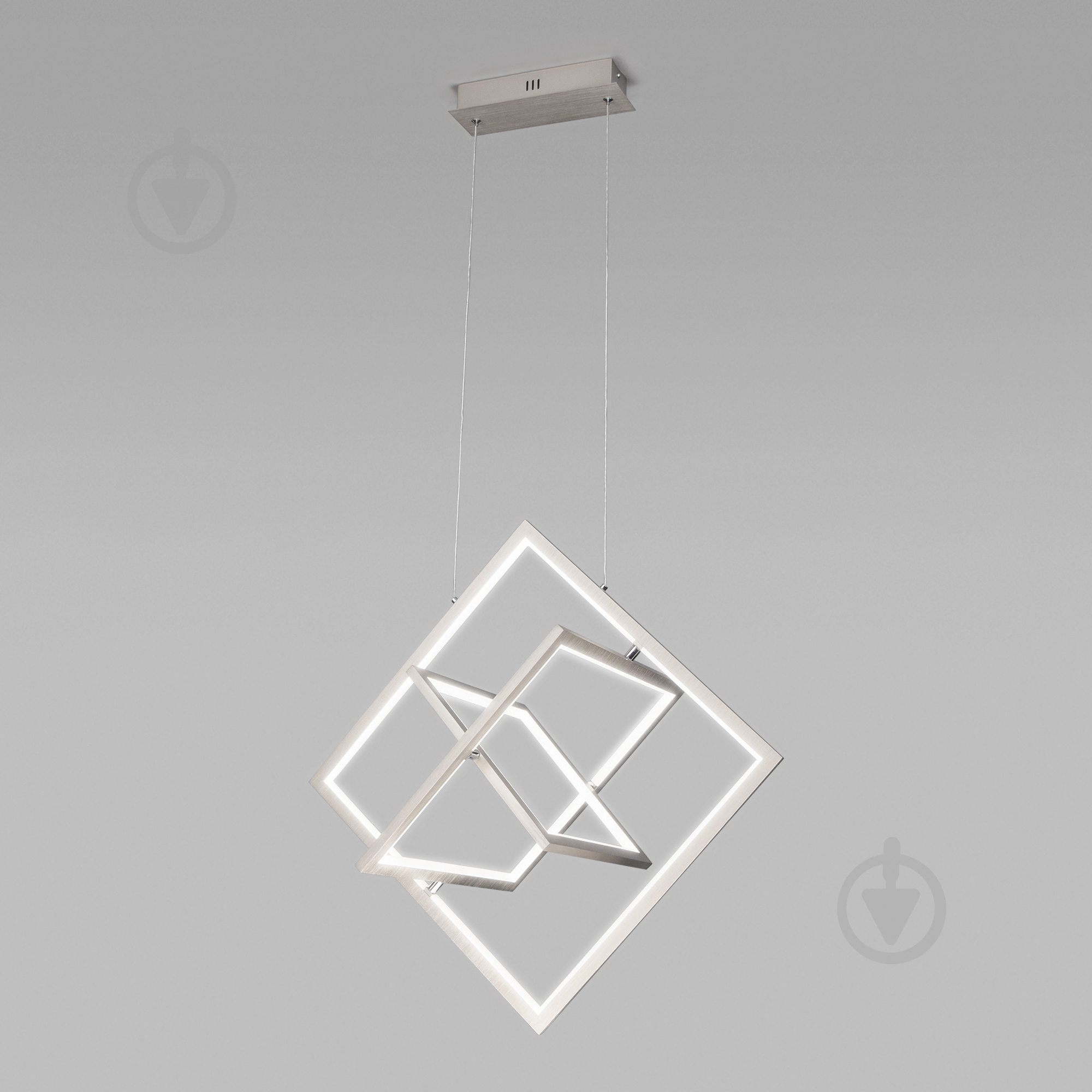 Підвіс Strotskis Maya LED 50 Вт білий/срібло 90224/3 (срібло) - фото 1 Підвіс Strotskis Maya LED 50 Вт білий/срібло 90224/3 (срібло) - фото 1
