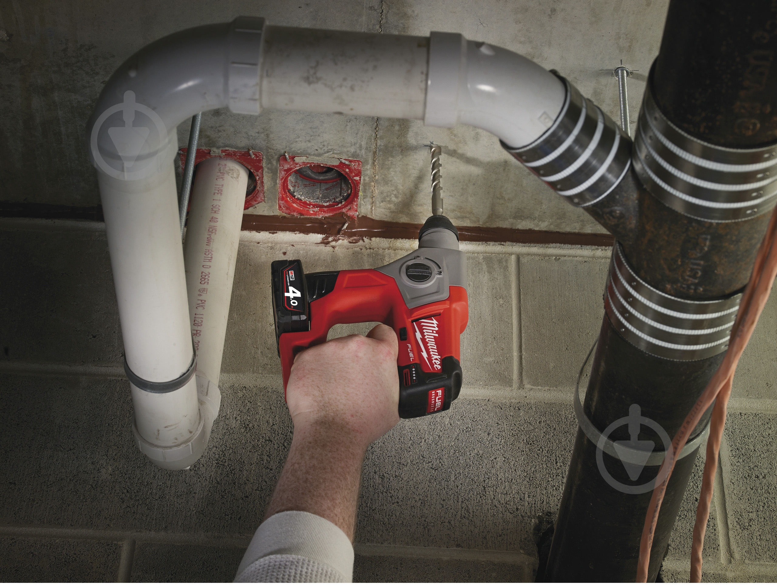 Перфоратор Milwaukee M12 CH-0 4933441947 - фото 2 Перфоратор Milwaukee M12 CH-0 4933441947 - фото 2