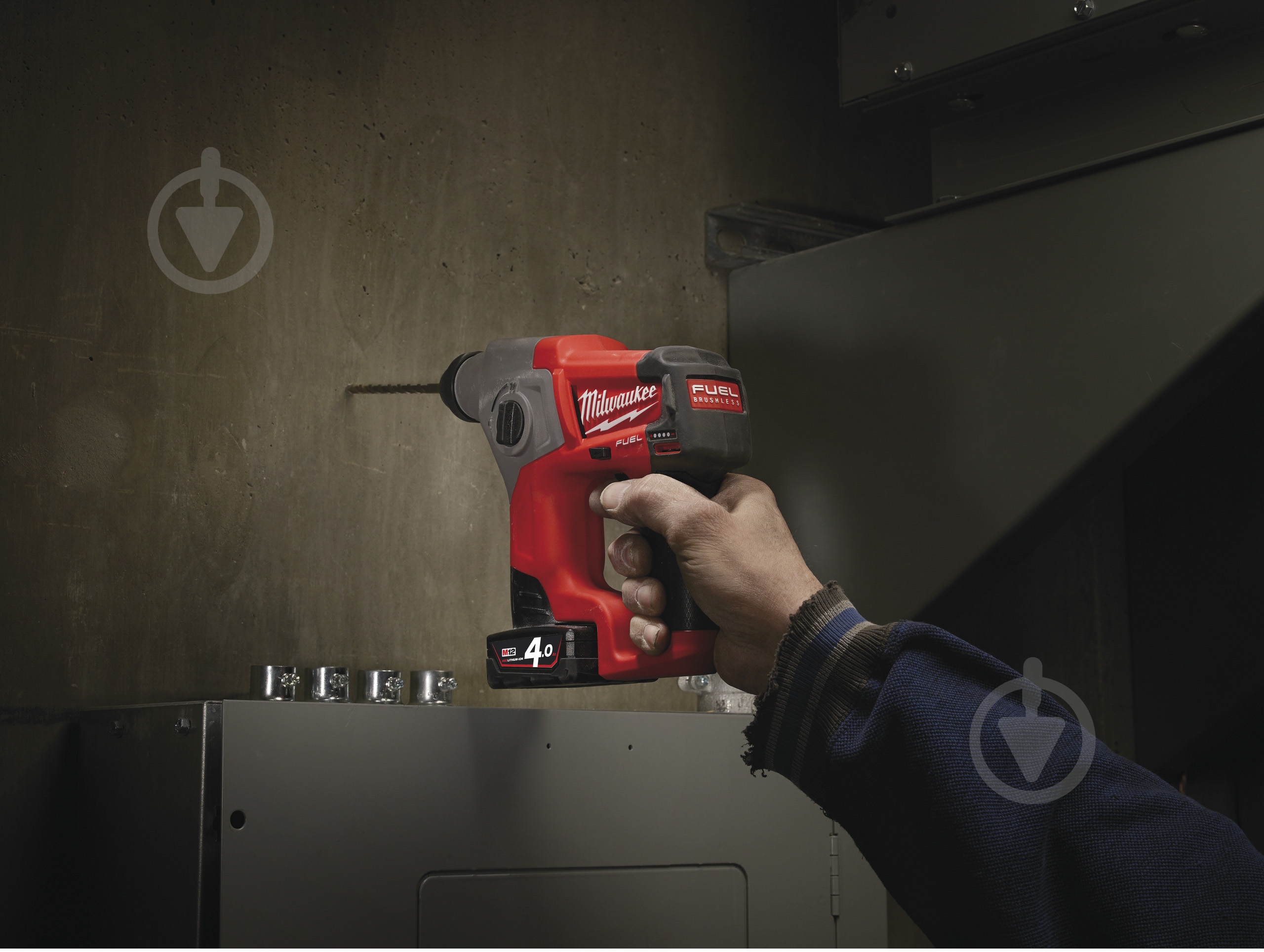 Перфоратор Milwaukee M12 CH-0 4933441947 - фото 3 Перфоратор Milwaukee M12 CH-0 4933441947 - фото 3