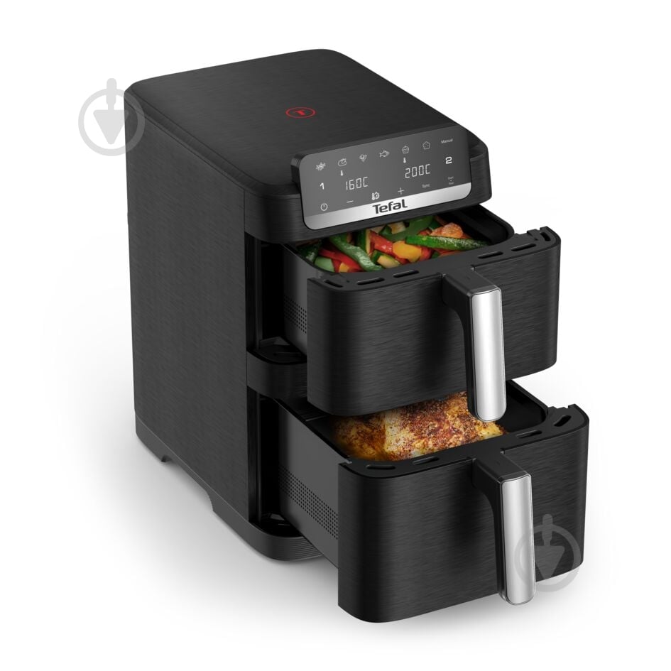 ВИТРИНА! Мультипечь Tefal Easy Fry Crispy Stack EY7528E0 - фото 11 ВИТРИНА! Мультипечь Tefal Easy Fry Crispy Stack EY7528E0 - фото 11